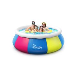EvaJoy Inflatable Above Ground Pool with Metal Frame  10' x 30" - 89011 Main Image