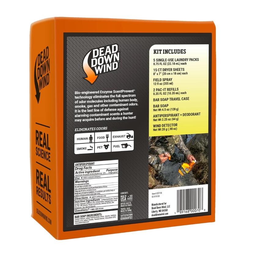 Dead Down Wind 2085 Trophy Hunter Kit 64oz Field Spray 8oz Laundry for sale  online