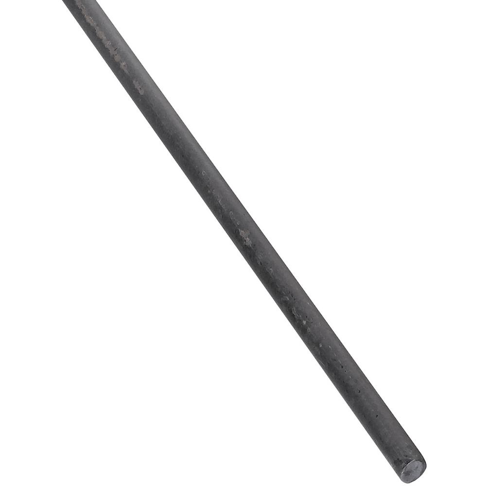 National Hardware 4055BC Smooth Rods - Cold Rolled in Plain Steel - N215-350