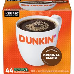 Dunkin' Original Blend, Medium Roast Coffee, 44 ct. - 8133401280 Main Image