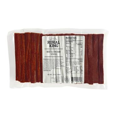 Rural King Cheese Beef Sticks, 27 oz. Bag