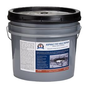1 Shot Asphalt Pot Hole Repair 4 Gallon Bucket by Bare Ground