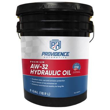Providence Automotive AW32 10W Premium AW Hydraulic Oil, 5 Gallon - PA-325HY