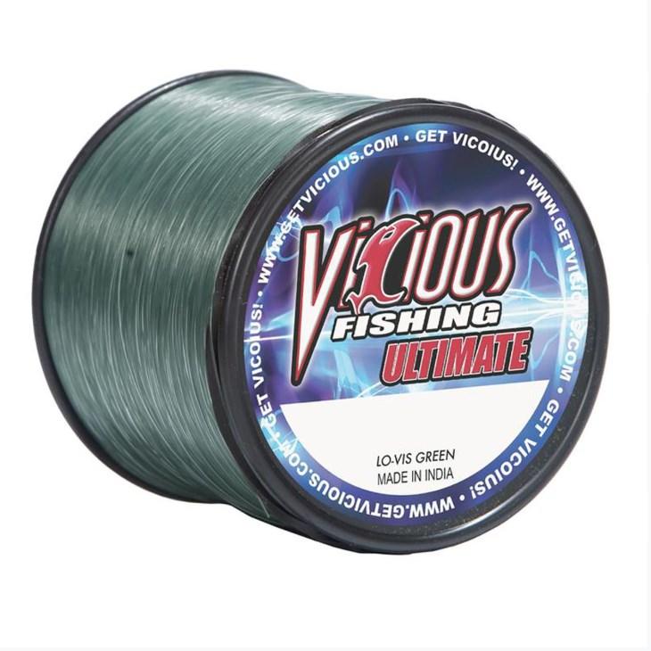 Vicious Fishing 14lb. Green Ultimate Mono, 950 Yards - VCLQP14