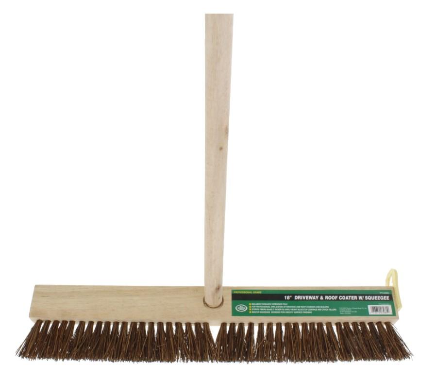 Heavy Duty Driveway Sealing Brush with Handle - PT-03980