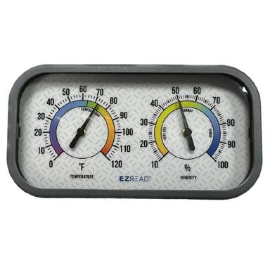 AcuRite Analog Indoor or Outdoor Classic Hygrometer and Thermometer in the  Thermometer Clocks department at