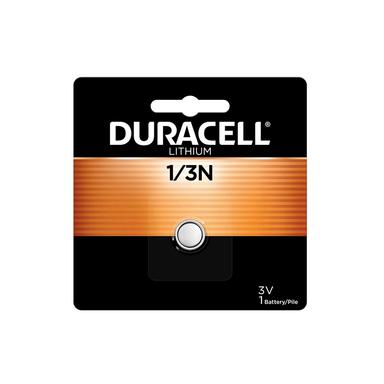 Duracell 1/3N 3V Lithium Coin Battery, 1 Pack