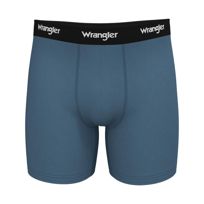 Wrangler - Mens Cooling Boxer Briefs- Mens Boxer Brief Underwear 6 Inseam  for Men Pack of 6, Navy/Federal Blue/Charcoal, Small : :  Everything Else