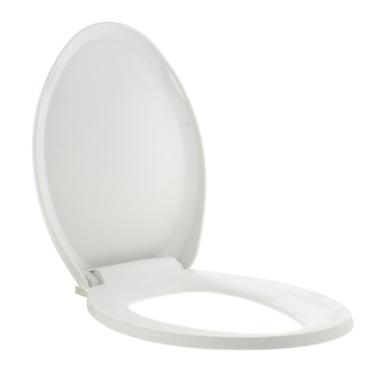 AquaPlumb Elongated Slow Close Toilet Seat, White CSC380W
