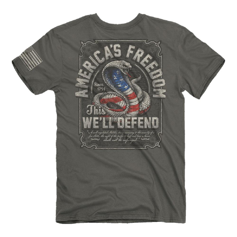 Buck Wear We'll Defend Men's T-Shirt - 2159