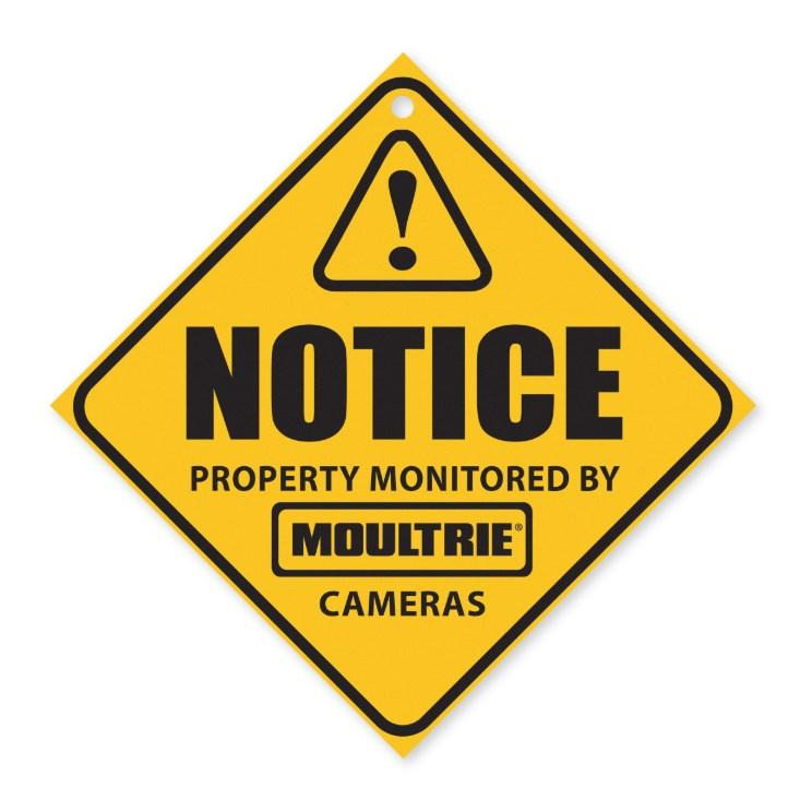Moultrie Camera Surveillance Signs - MCA-13133