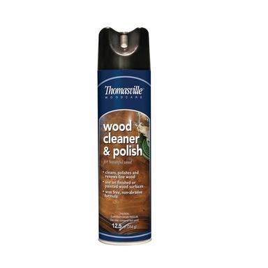 Thomasville Wood Floor Cleaner and Polish Aerosol, 12.5 oz. - 448000