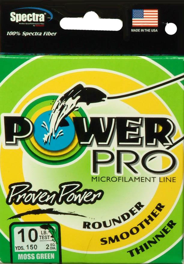 Power Pro Braided Fishing Line, Moss Green, 1500 yard