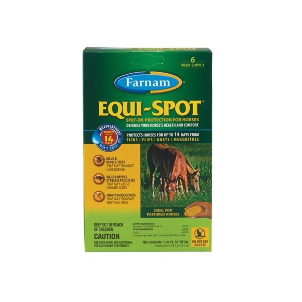 Farnam Equi-Spot Spot-On Protections for Horses, 6 Week Supply - 100506084