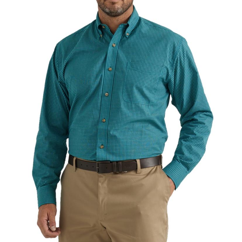 Wrangler Men\'s Riata Shirt, , - Button Assorted 112337460 Long | King 4-pack Rural Sleeve