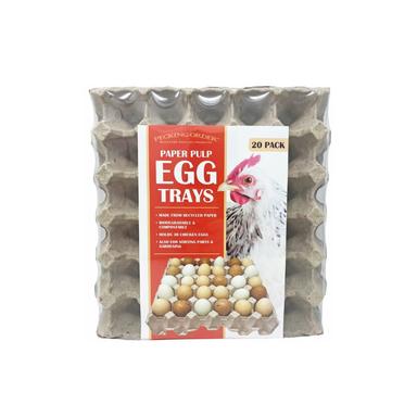 Pecking Order Paper Egg Trays, 20 Pack - 9309