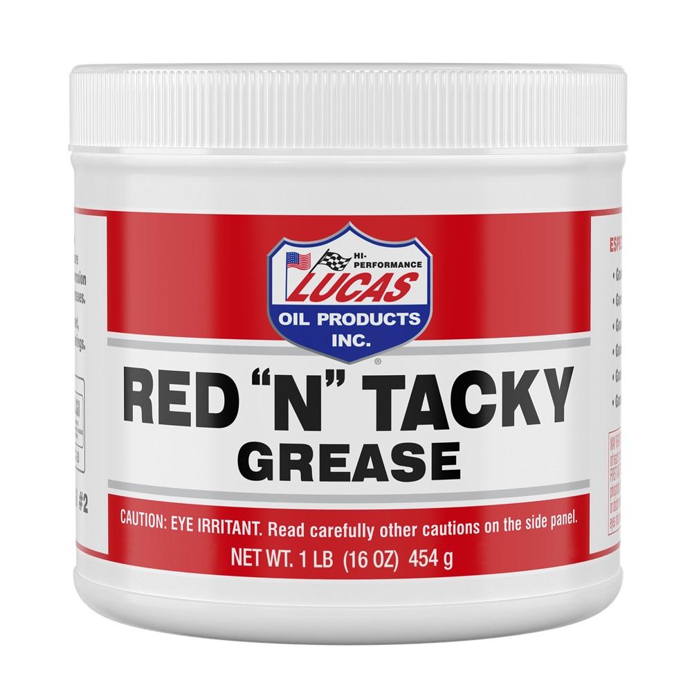 Lucas Oil Red "N" Tacky Grease, 1 lb. - 10574