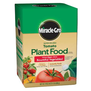 Miracle-Gro Water Soluble Tomato Plant Food, 1.5 lbs. - 2000422