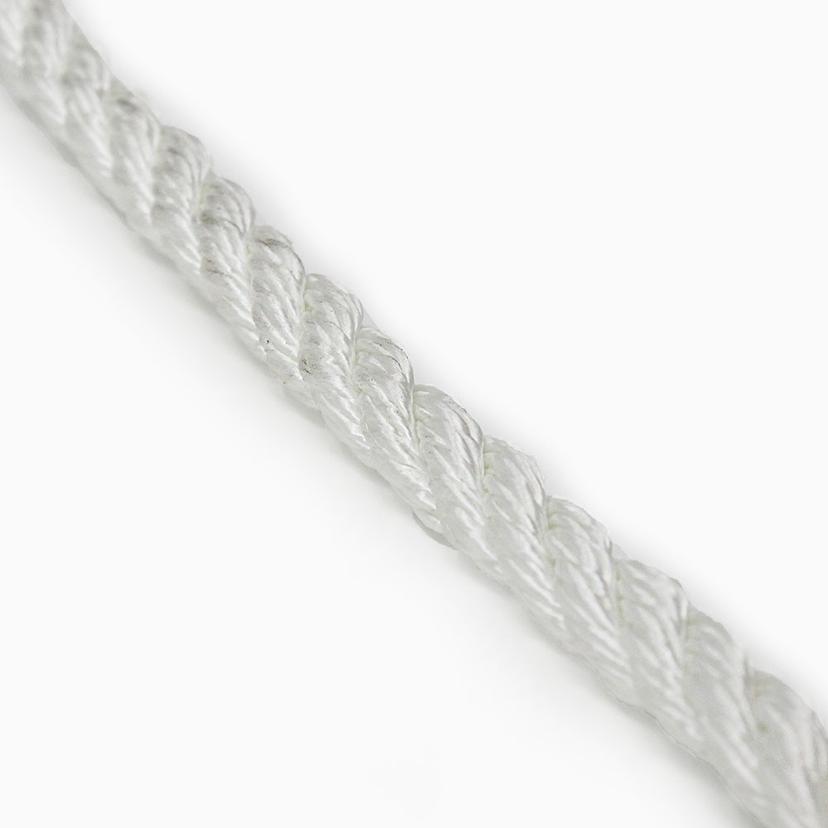 Twisted Nylon Rope - 3/8, White
