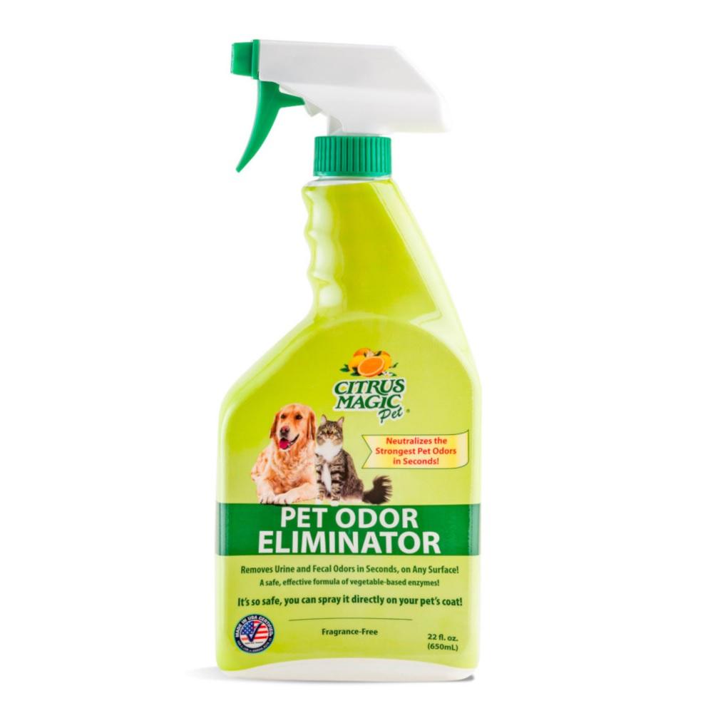 Citrus Magic Pet Odor Eliminator, 22 oz. Spray Bottle