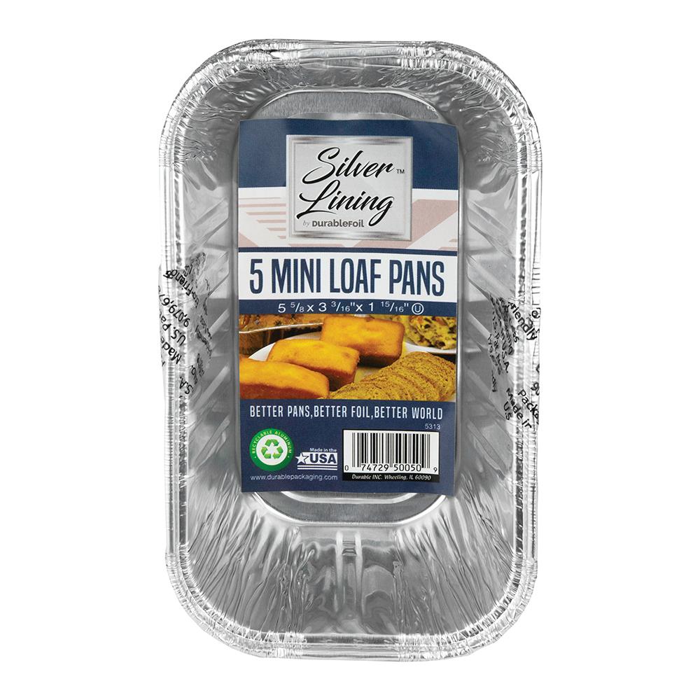 USA Pan Mini Loaf Pan, 8 Count