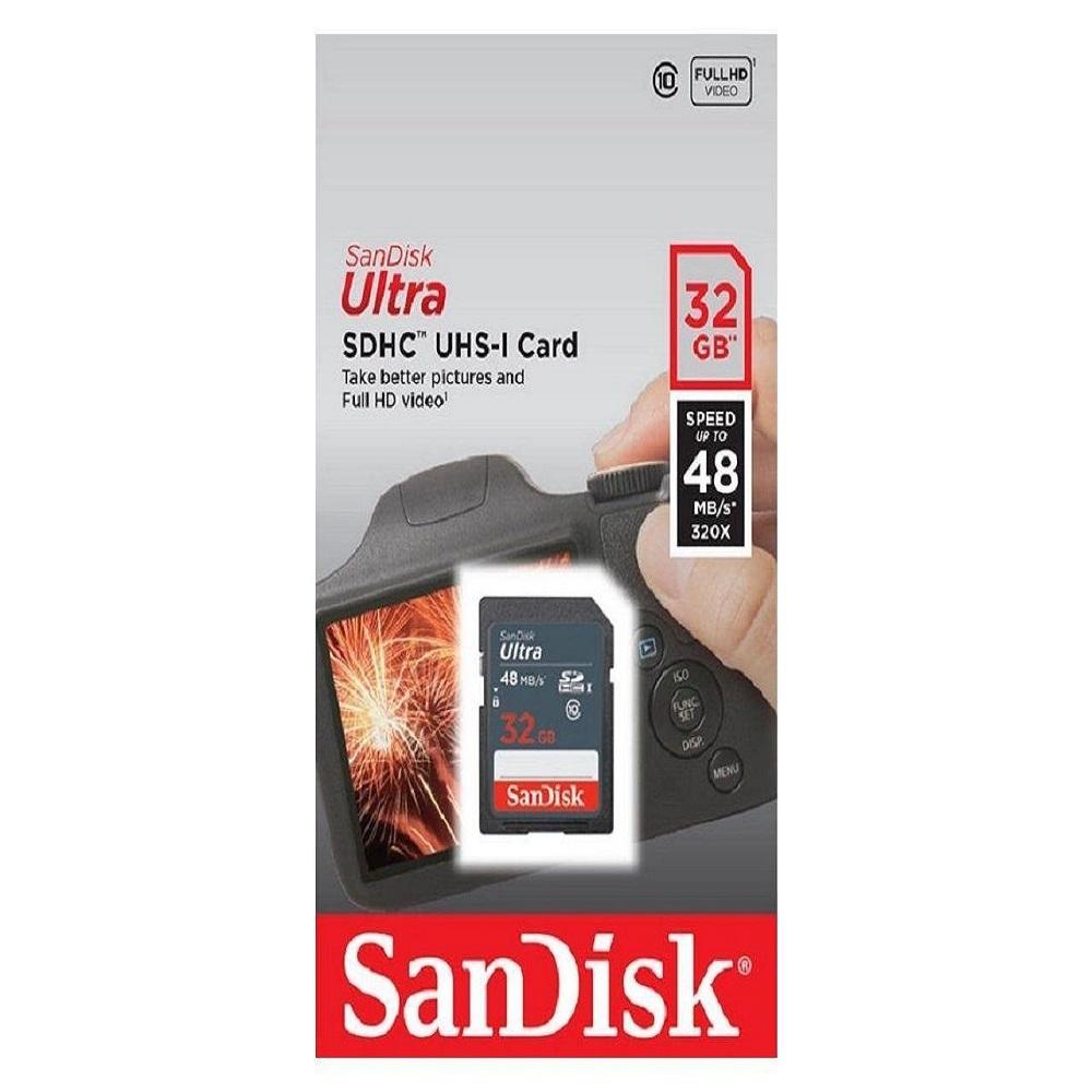 SanDisk Ultra PLUS 32GB SD Memory Card