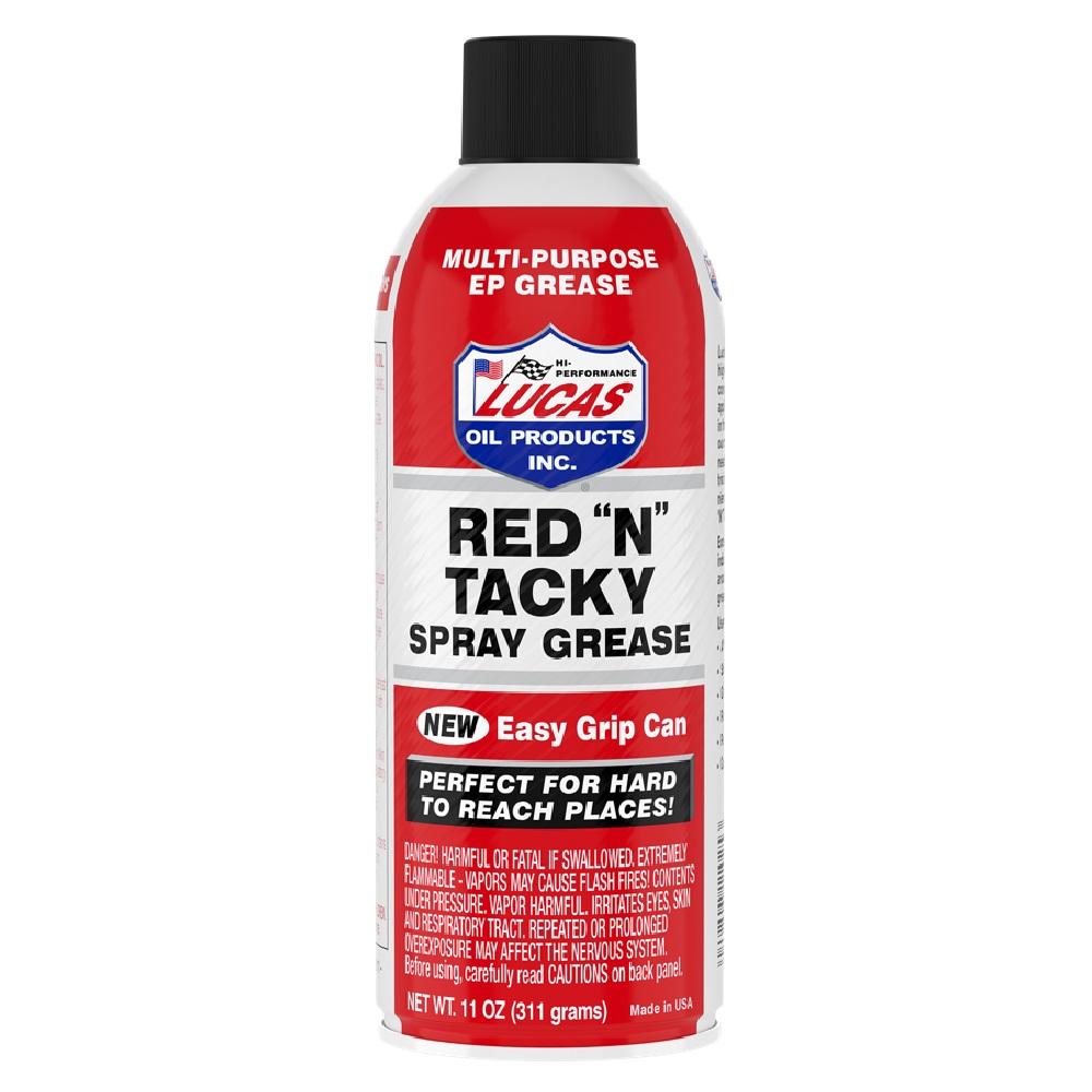 Lucas Oil Red "N" Tacky Grease, 11 oz. - 11025