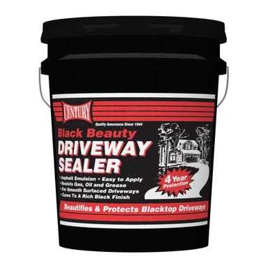 Century Black Beauty 4-Year Driveway Sealer, 4.75 Gallon - 25105