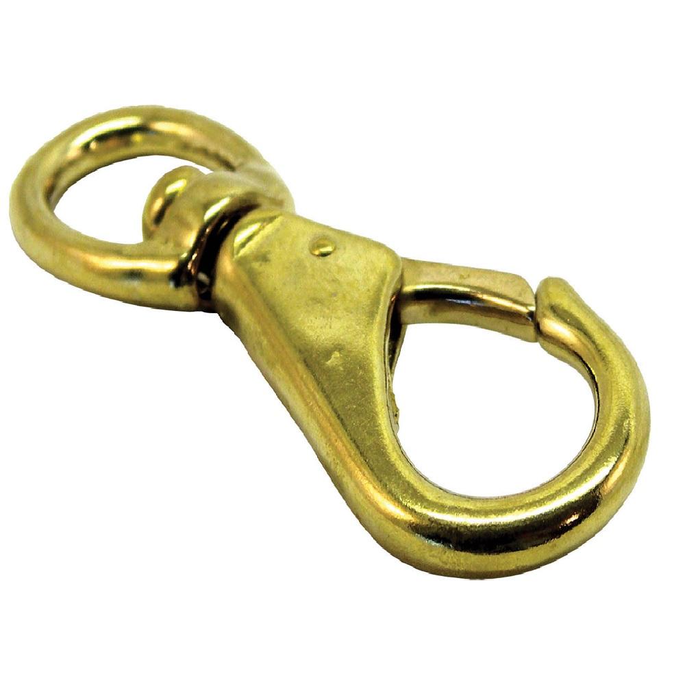  Brass Swivel Snap Hooks - Diverse and Multifuntional