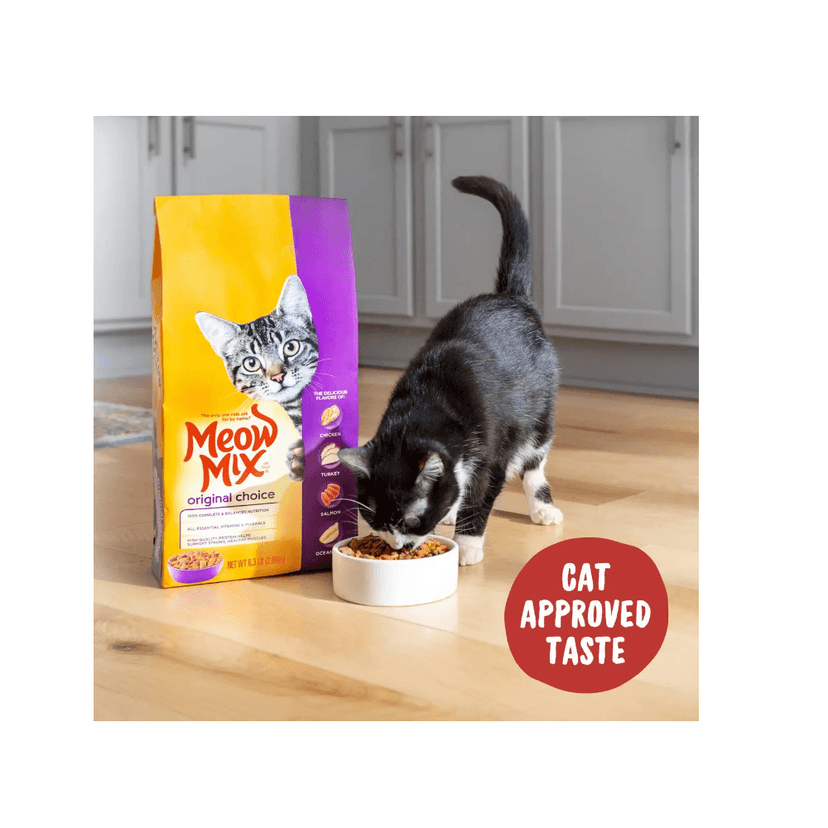 Meow Mix Original Choice Dry Cat Food, 16 Pound Bag