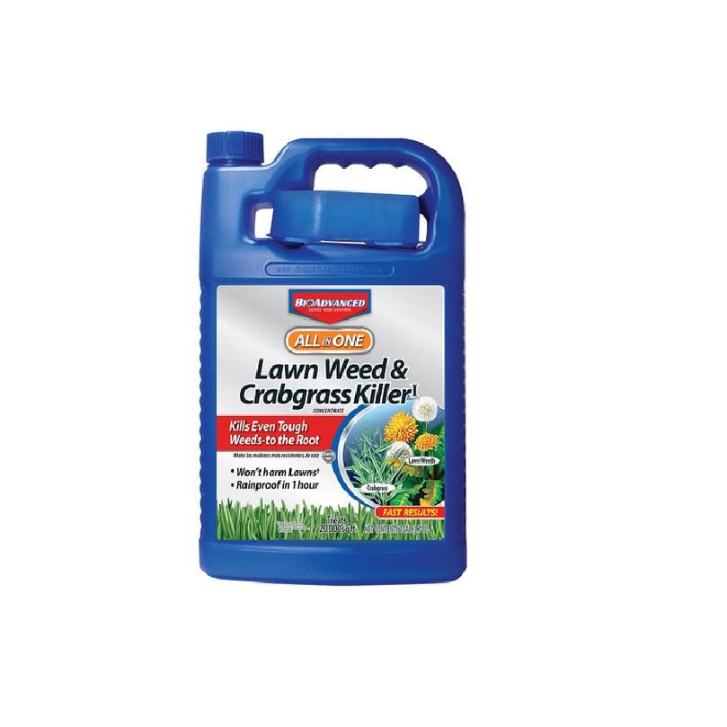BioAdvanced All-In-One Concentrate Lawn Weed & Crabgrass Killer 1 Gallon - 704190S