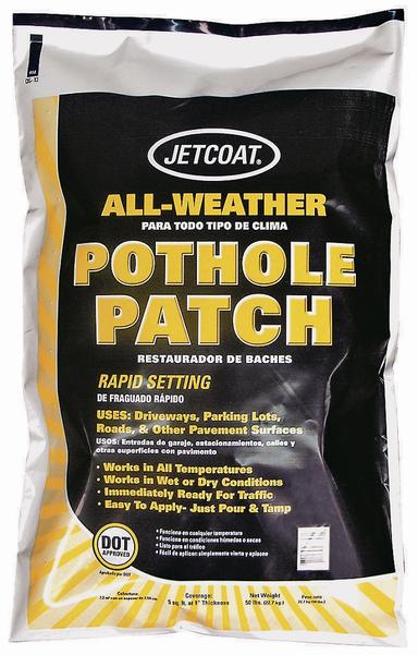 Jetcoat All-Weather Pothole Patch, 50 lb. Bag 23753