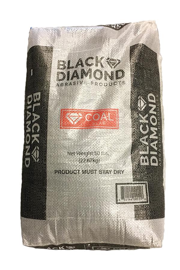 U.S. Minerals Black Diamond Blasting Abrasive, 50lbs - 1240