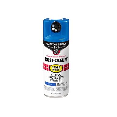 Rust-Oleum® Stops Rust® Protective Enamel with Custom Spray 5-in-1, Sail Blue - 376896