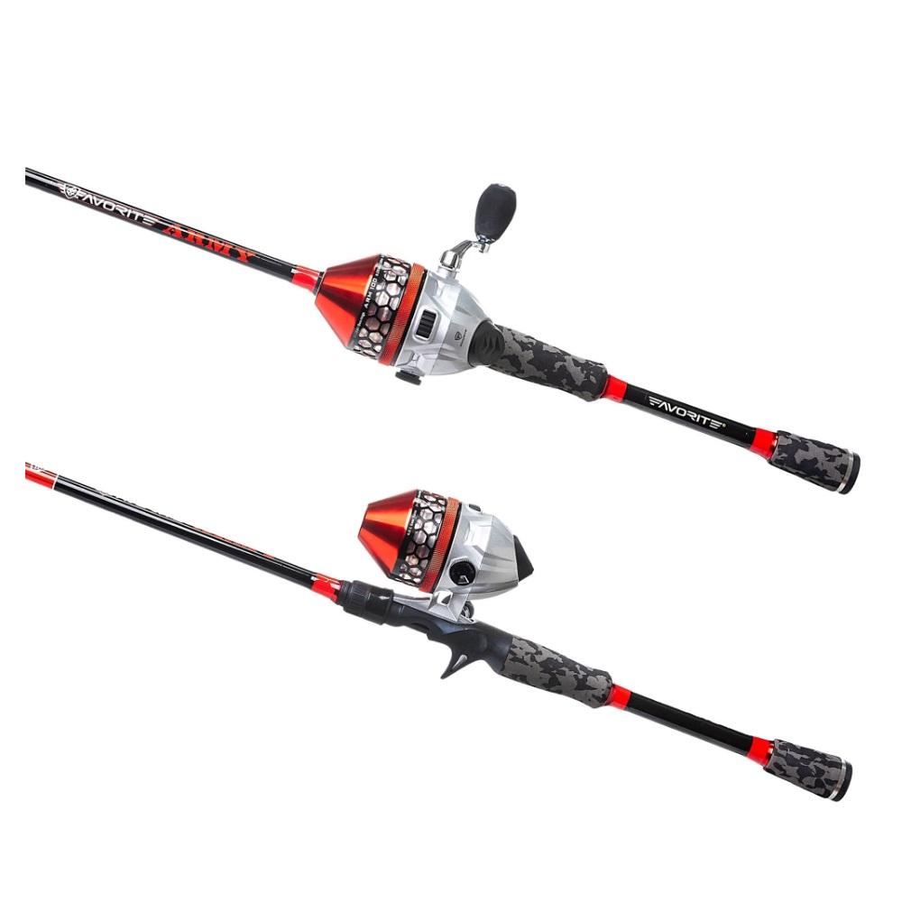Favorite Combo Army SpinCast 6' 0'' Medium Action Rod and Reel