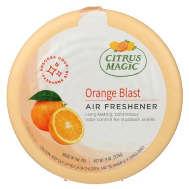 Citrus Magic Solid Air Freshener, Orange Scent, 8 oz. Scent Circle