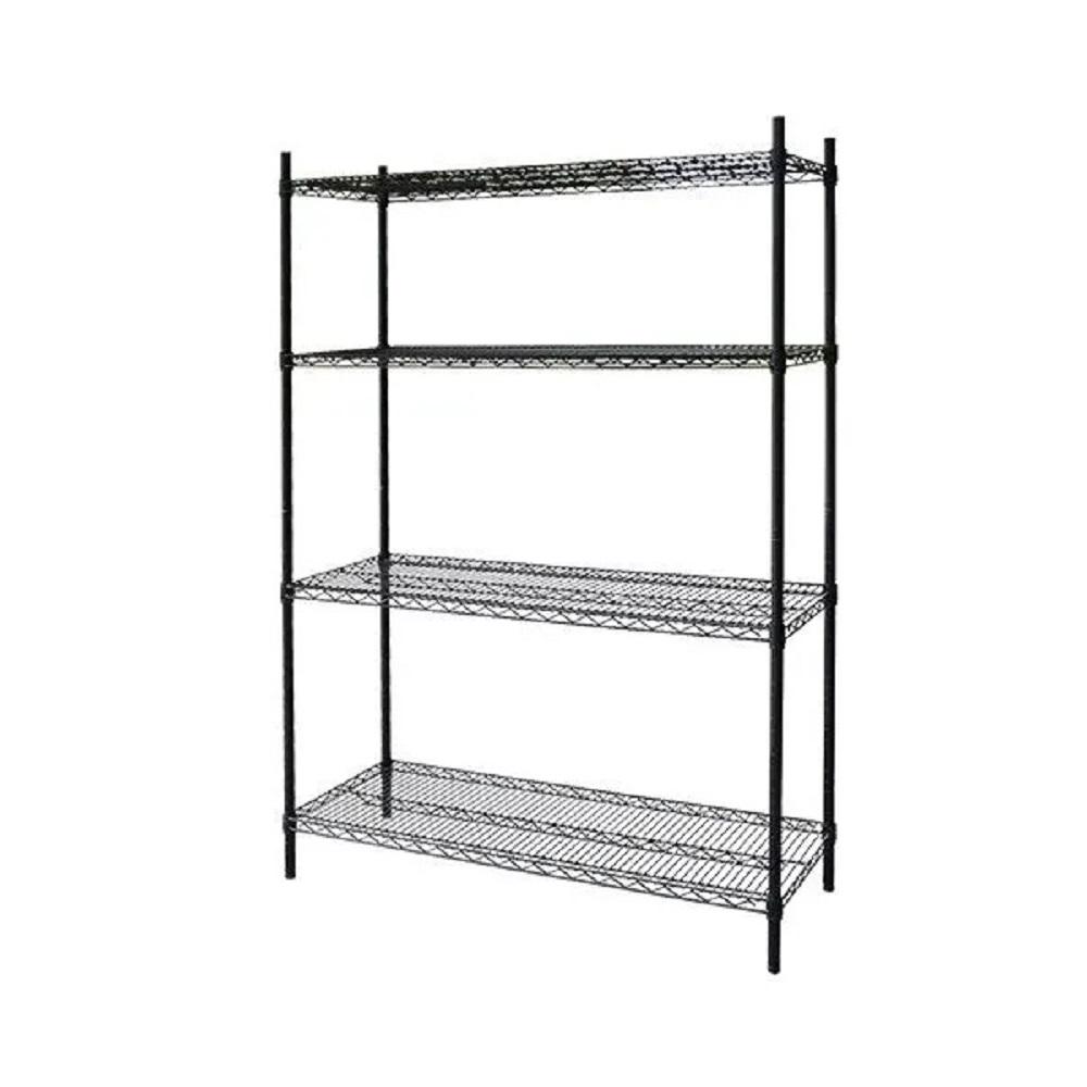 HOMEBI 5-Tier Wire Shelves, Black