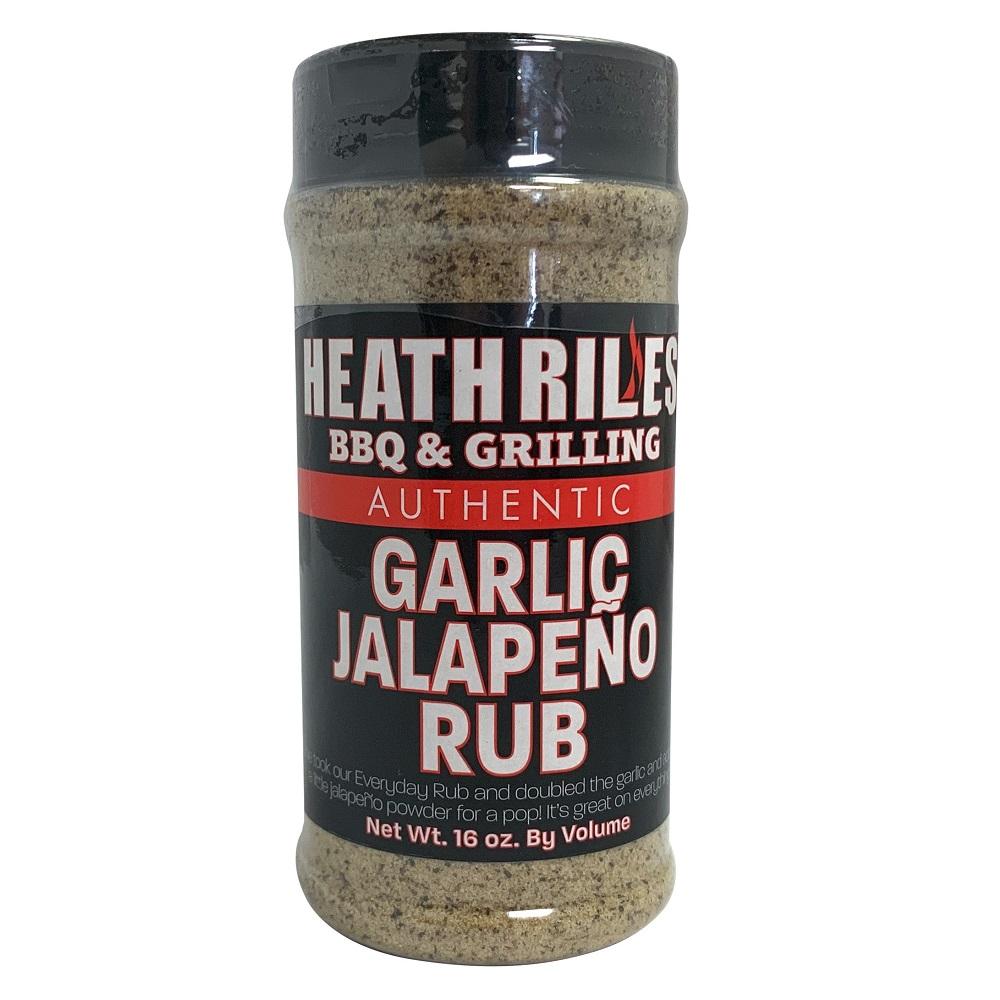  Heath Riles BBQ Garlic Jalapeño Rub Seasoning