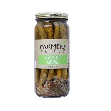 Farmers Select Zesty Pickled Asparagus, 16 oz.
