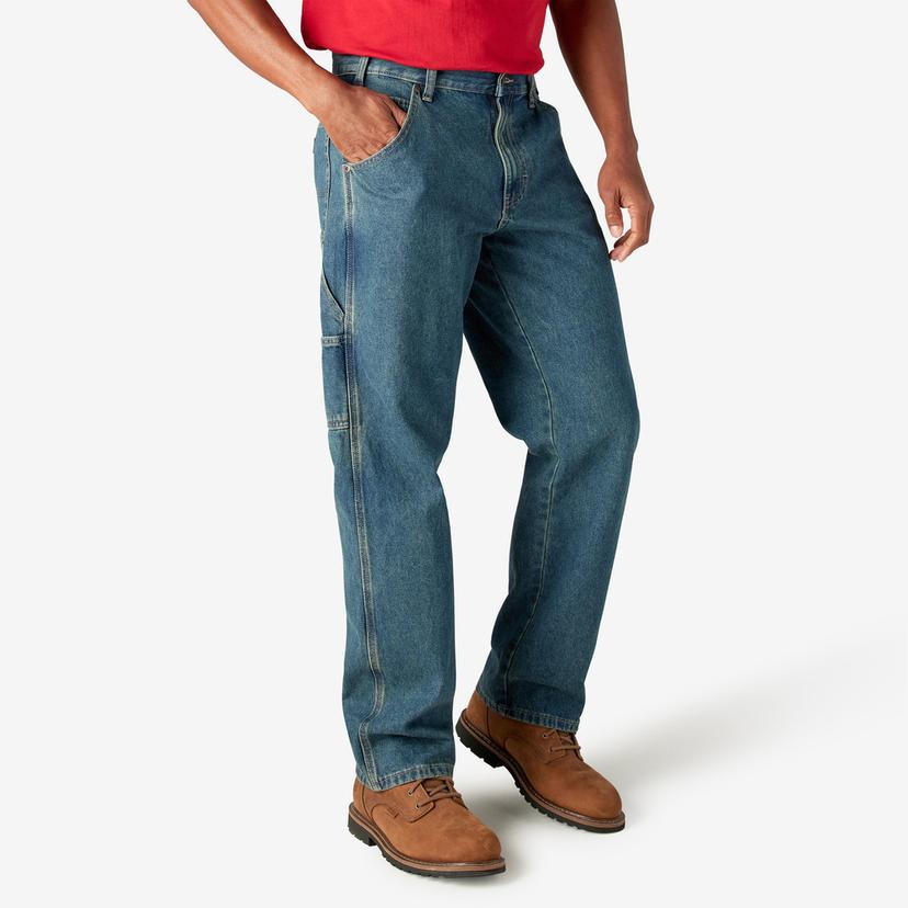 Dickies Stone-Washed Relaxed Fit Carpenter Jean – 19294SNB