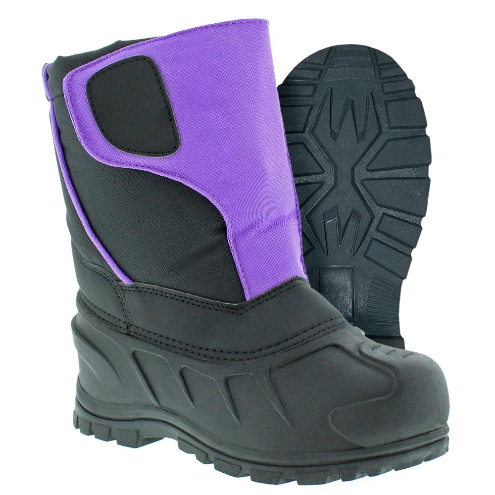 Itasca Unisex Youth SnowCat Winter Boot Purple - 8004230