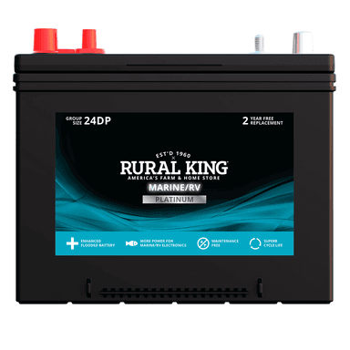 Rural King Platinum EFB Marine and RV Battery - RK-EFB24DP