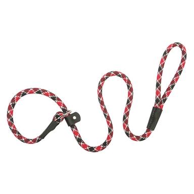 Terrain D.O.G. Rope Slip Lead, Black/Red, 1/2" X 6' - 07-6105-R5-6