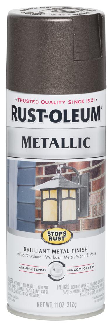 Rust-Oleum Metallic Dark Bronze Spray - 7272830