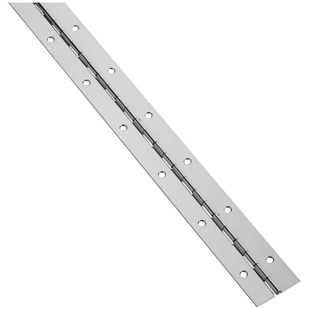 National Hardware 571 Continuous Hinges in Stainless Steel - N266-957