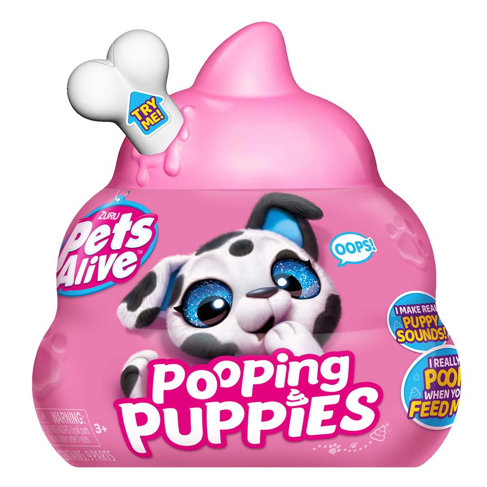 Original Zuru Pets Alive Pooping Puppies Interactive Toy