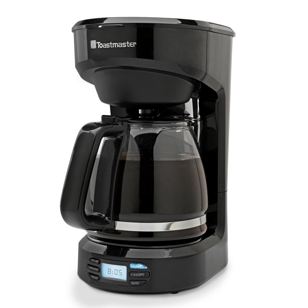 Toastmaster 12-Cup Coffee Maker, TM-122CM, Black - appliances - by