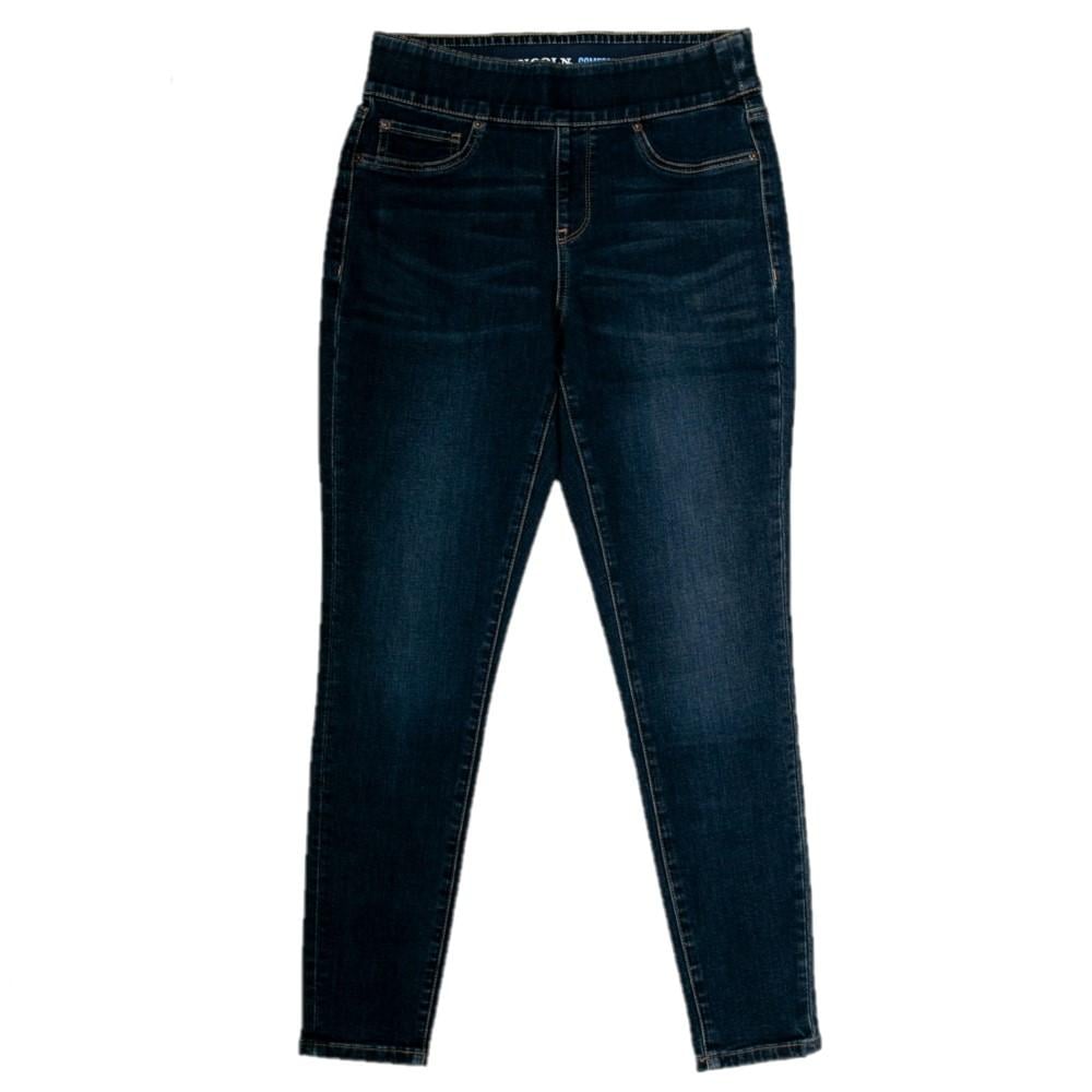 Women COTTON TRADERS STONEWASH Side Elastic jeans Size UK 20 EU 48 US 16