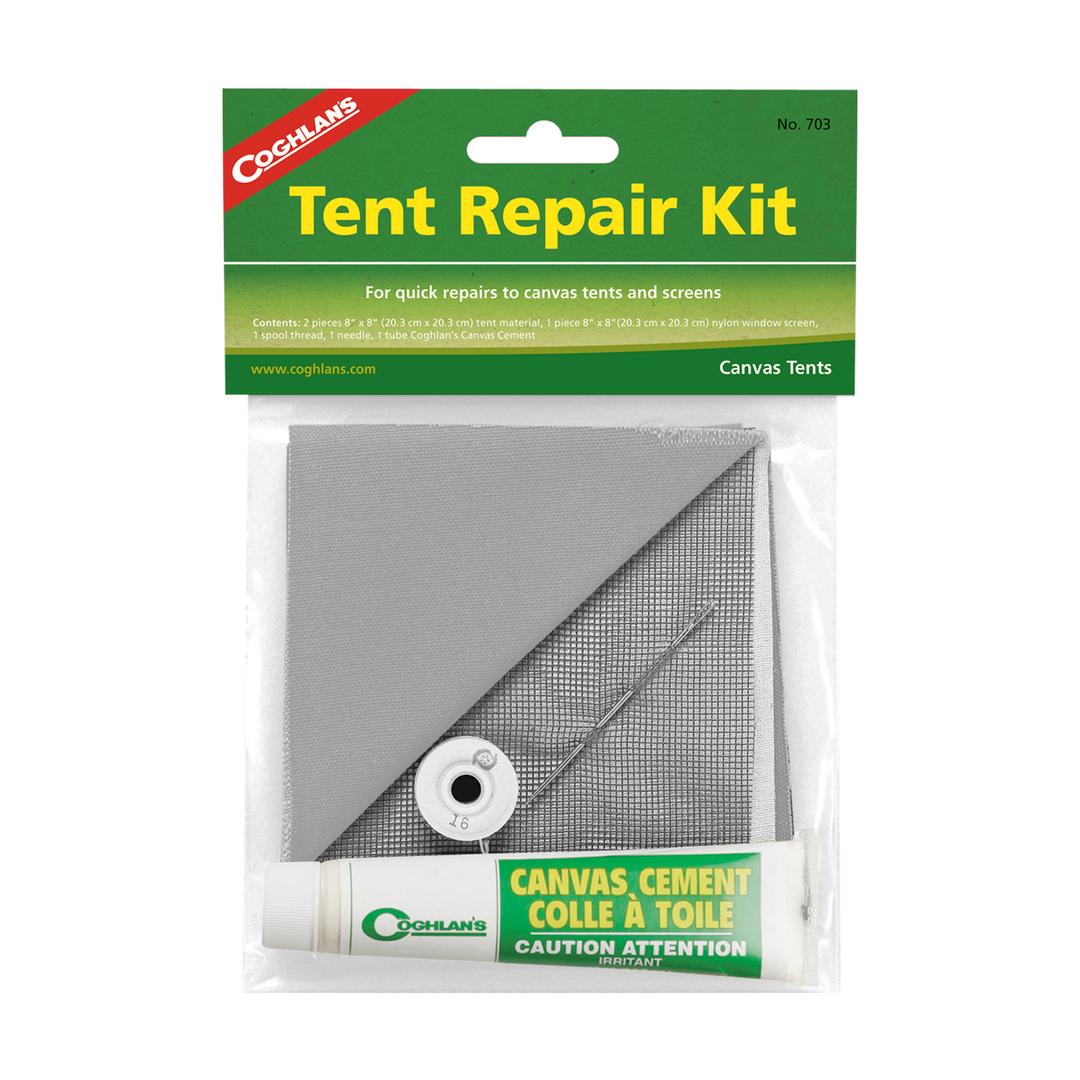 2 Coghlan's Tent Repair Kits 703 Tent material Nylon Window screen spool  thread
