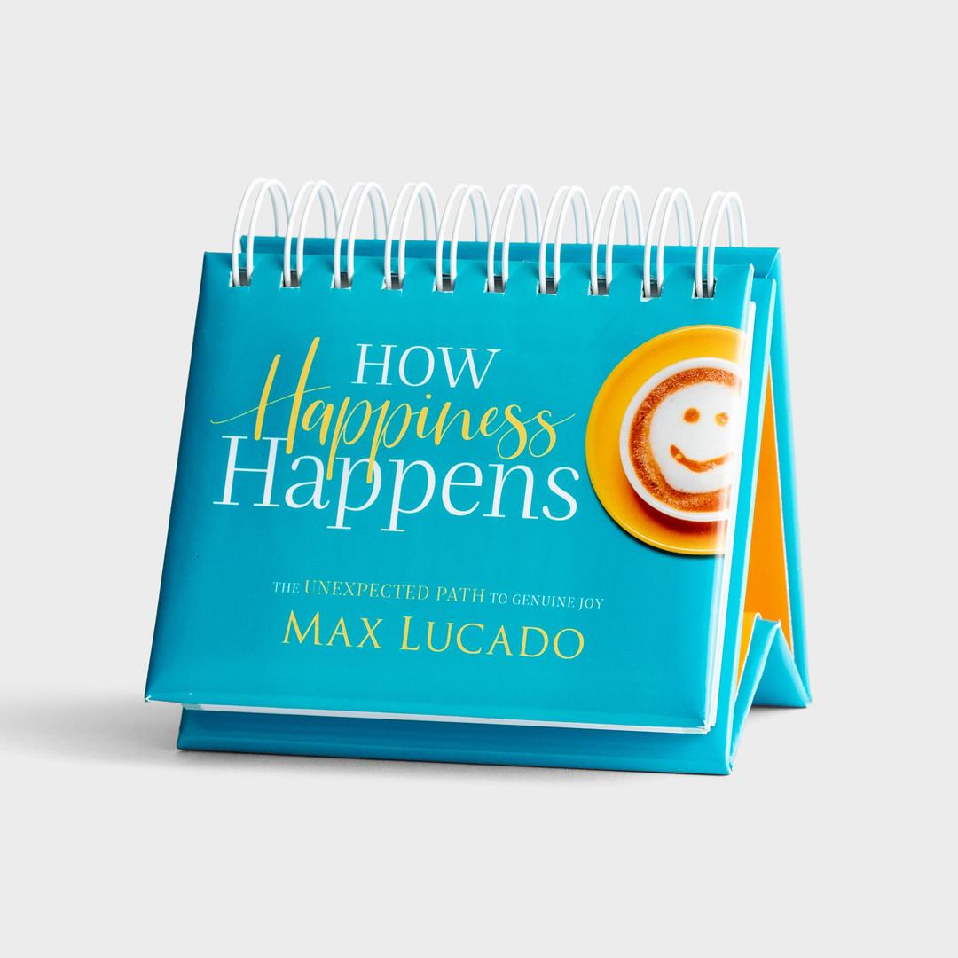 Dayspring Max Lucado - How Happiness Happens Day Brightener - J3546